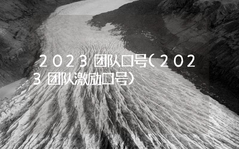 2023團隊口號(2023團隊激勵口號)