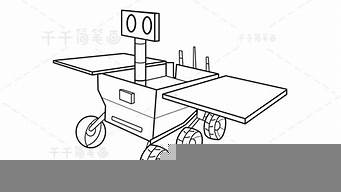 太空玉兔2號簡筆畫（太空玉兔2號簡筆畫大全）