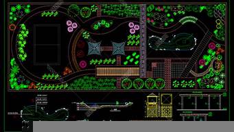 景觀設(shè)計cad圖塊資料集（景觀設(shè)計cad圖紙里面內(nèi)容）