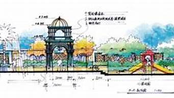 園林景觀設(shè)計剖面圖（園林景觀設(shè)計剖面圖手繪圖片）
