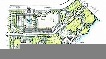 風景園林設(shè)計初步平面圖（風景園林設(shè)計作品平面圖）