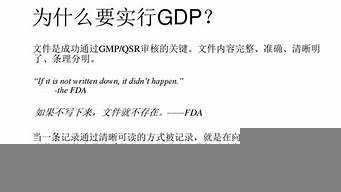 gdp良好文件規(guī)范（gdp文件是什么意思）